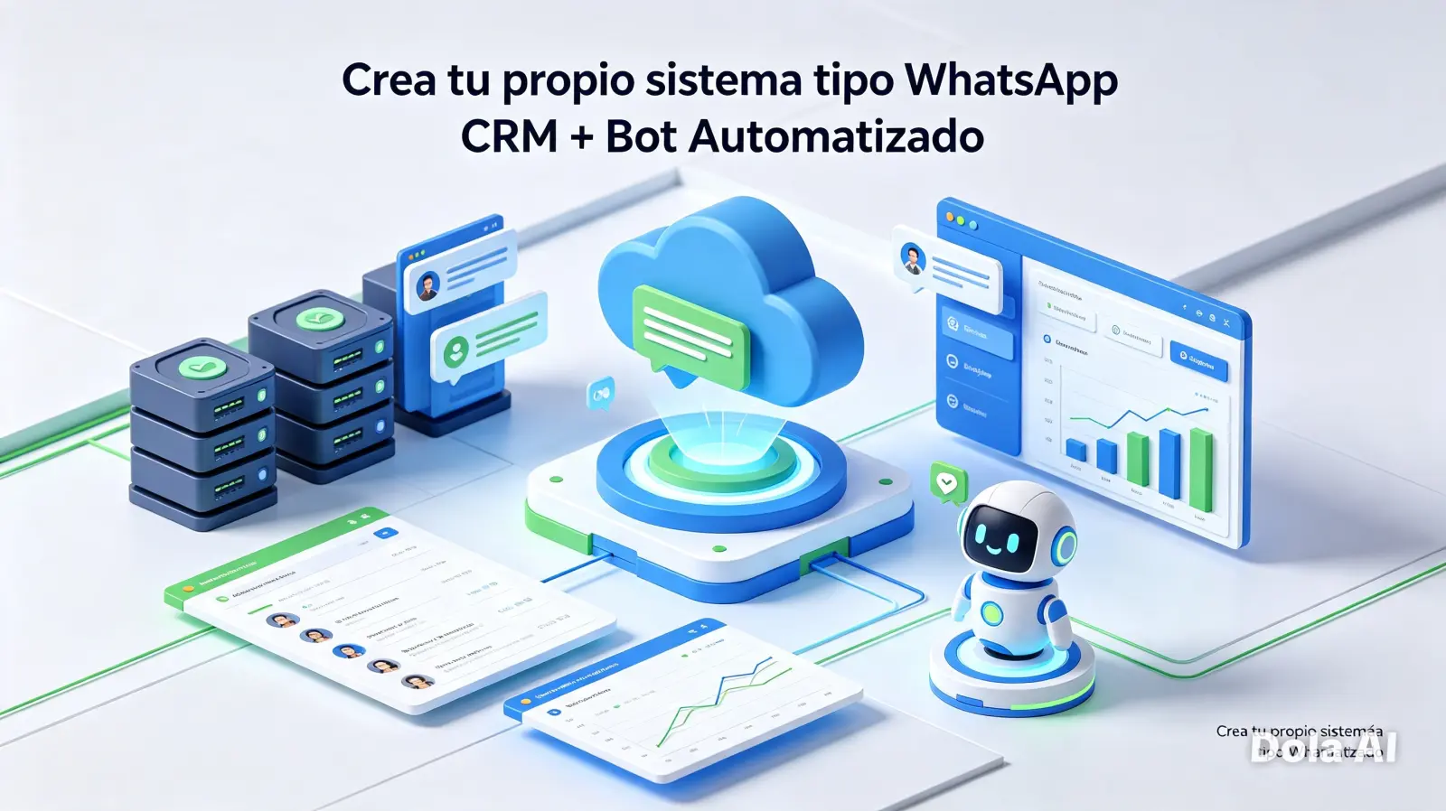 Crea tu propio sistema tipo WhatsApp CRM + Bot Automatizado