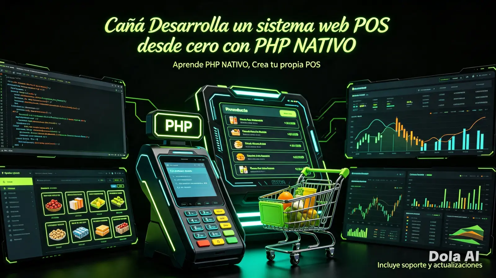 🐱 Desarrolla un sistema web POS desde cero con PHP NATIVO
