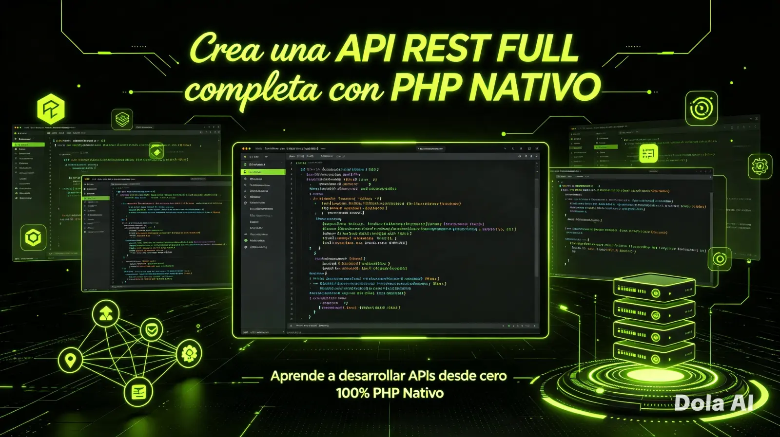 Crea una Api REST FULL completa con PHP NATIVO