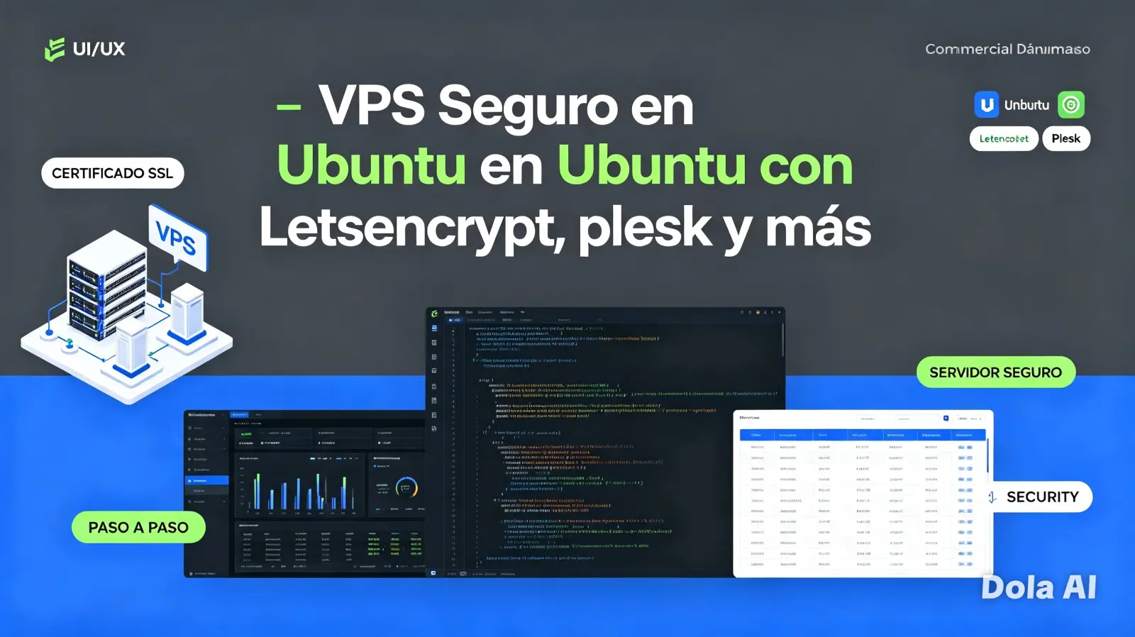 VPS Seguro en Ubuntu con Letsencrypt, plesk y más