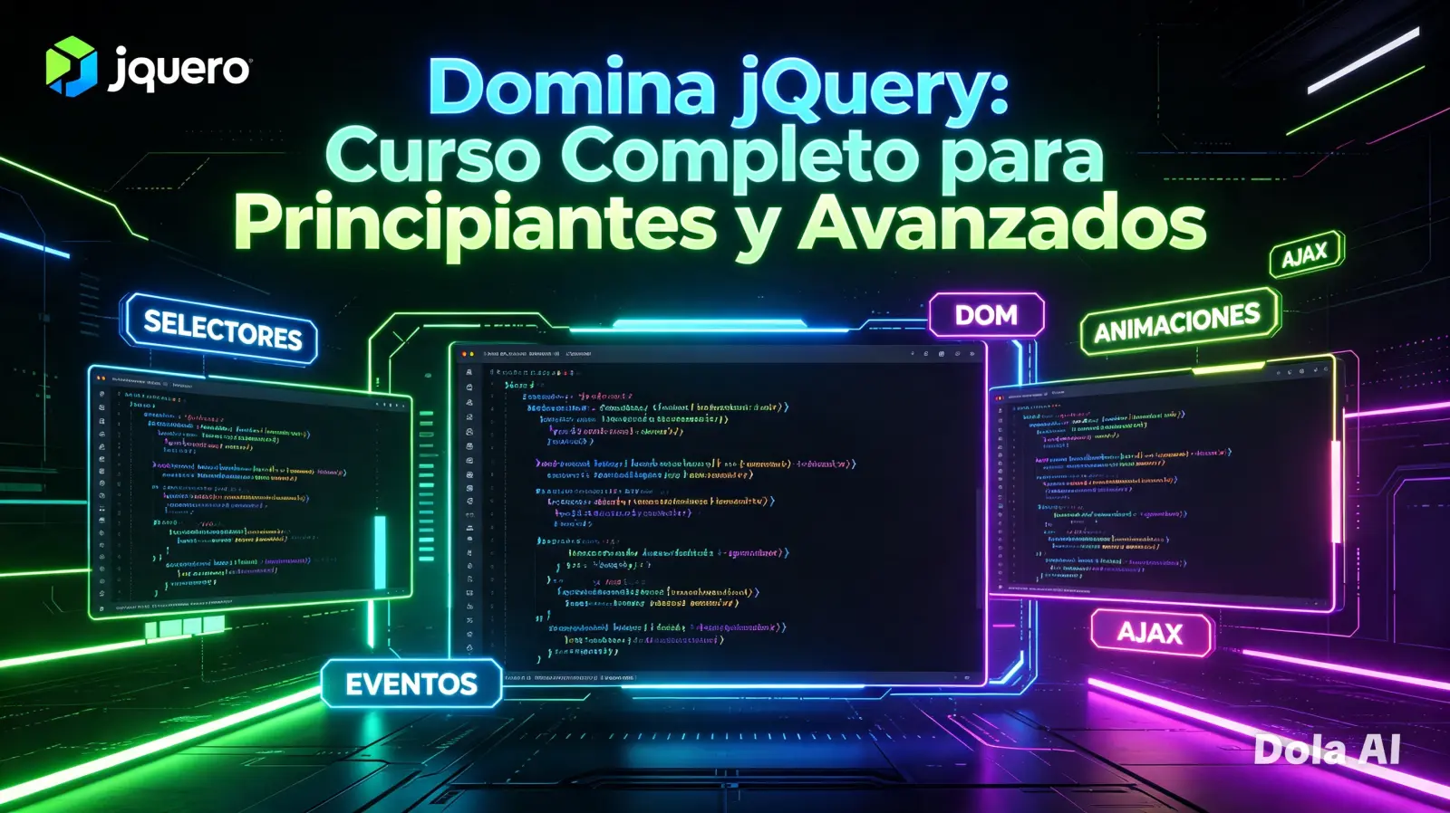 Domina jQuery: Curso Completo para Principiantes y Avanzados